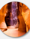 Upper Antelope Canyon - Landscape Photo Circle Wall Art