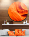 Orange Upper Antelope Canyon - Landscape Photo Circle Wall Art