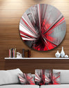 Fractal 3D Deep into Middle - Abstract Art Circle Metal Wall Art