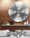 Fractal 3D Magical Depth - Abstract Art Round Wall Art