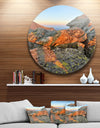 Tatra Mountains Peak - Landscape Photography Circle Wall Art