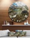 Pond in Five Lakes Valley - Landscape Round Wall Art