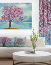 Blooming Sakura Flowers - Floral Canvas Art Print