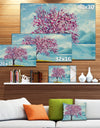 Blooming Sakura Flowers - Floral Canvas Art Print