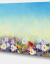 Soft Flowers in Spring Background - Large Floral Wall Art Canvas