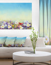 Soft Flowers in Spring Background - Large Floral Wall Art Canvas