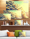 Nature with Blooming Chamomiles - Large Floral Wall Art Canvas