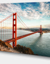 Golden Gate Bridge in San Francisco - Sea Bridge Canvas Wall Artwork