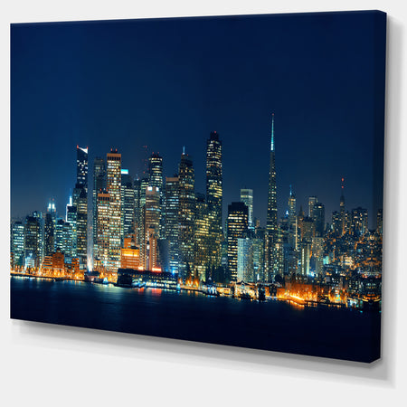 San Francisco Skyline at Night - Cityscape Canvas print