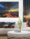 Busy Elevated Highway in Kula Lumpur - Cityscape Canvas print