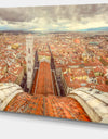 Florence View from Duomo Cathedral - Cityscape Canvas print