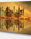 Singapore Marina Bay Skyscrapers - Cityscape Canvas print