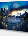 View from Marina Bay Sands Panorama - Cityscape Canvas print