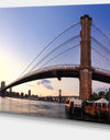 Brooklyn Bridge in New York City - Cityscape Canvas print