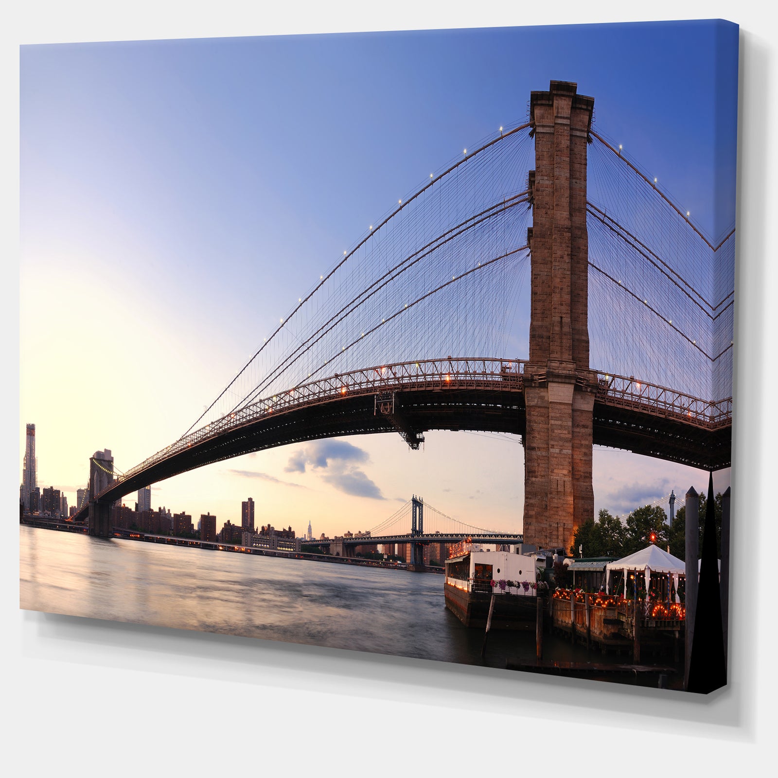 Brooklyn Bridge in New York City - Cityscape Canvas print