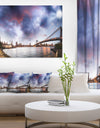 Brooklyn Bridge over East River - Cityscape Canvas print