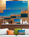 Illuminated San Francisco Skyline - Cityscape Canvas print