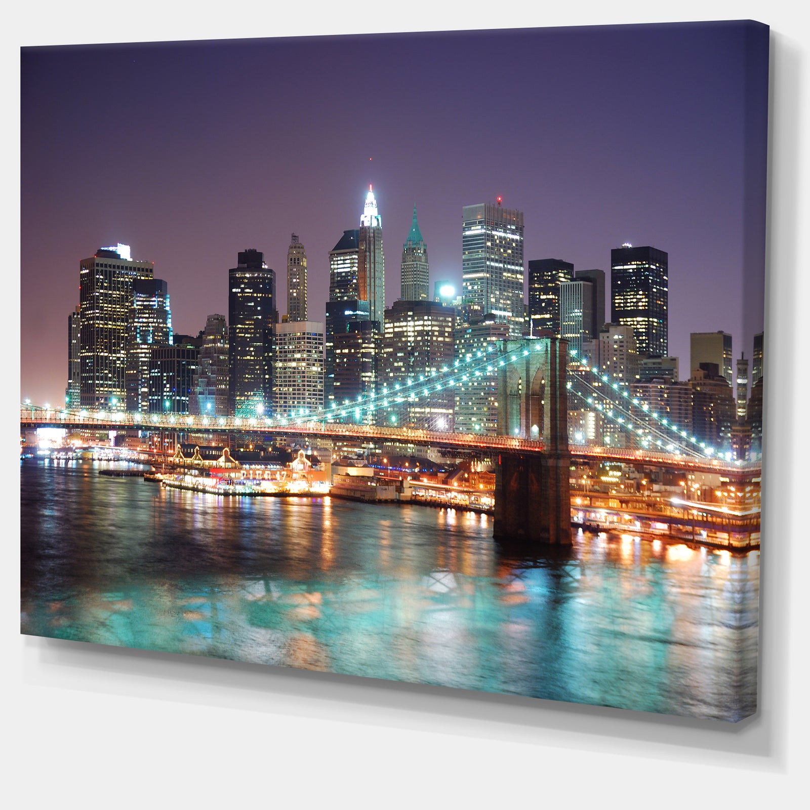 New York City Manhattan Skyscrapers - Cityscape Canvas print