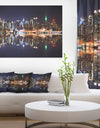 New York City Skyscrapers in Blue Shade - Cityscape Canvas print