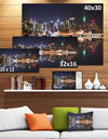 New York City Skyscrapers in Blue Shade - Cityscape Canvas print