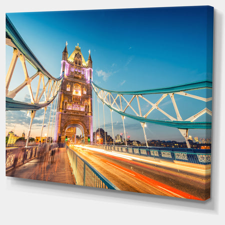Beautiful View of Tower Bridge London - Cityscape Canvas print