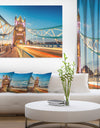 Beautiful View of Tower Bridge London - Cityscape Canvas print