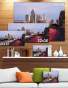 Atlanta Georgia Rush Hour Traffic at Dusk - Cityscape Canvas print