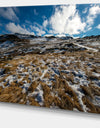 Top of Kosciuszko National Park - Large Seashore Canvas Print