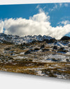 Wide View of Kosciuszko National Park - Large Seashore Canvas Print