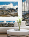 Wide View of Kosciuszko National Park - Large Seashore Canvas Print