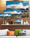 Wide View of Kosciuszko National Park - Large Seashore Canvas Print