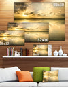 Amazing Foreshore Reserve Reflection - Large Seashore Canvas Print