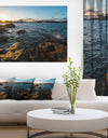 Sunset at Opera House Sydney - Large Seashore Canvas Print