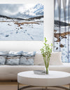 Snow Mountains in Kosciuszko Park - Landscape Art Print Canvas