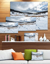 Snow Mountains in Kosciuszko Park - Landscape Art Print Canvas