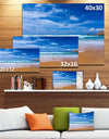 Serene Atlantic Seashore Portugal - Seashore Canvas Wall Art