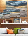 Beach Sunset in Koh Samui Thailand - Sea Bridge Canvas Wall Artwork