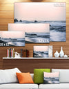 Wonderful Long Exposure Sea Waves - Beach Canvas Wall Art