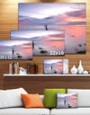 Lazy River at River Tejo Sacavem - Contemporary Seascape Art Canvas