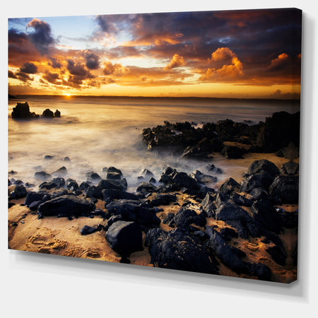 Beautiful Sunset at Philip Island - Extra Large Wall Art Landscape