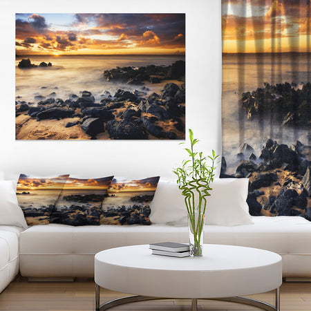 Beautiful Sunset at Philip Island - Extra Large Wall Art Landscape