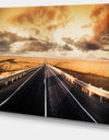 Road through Desert Panorama - Extra Large Wall Art Landscape