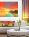 Beautiful Coastline in Philippines - Extra Large Seascape Art Canvas