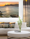 Ipanema in Rio de Janeiro Sunset - Extra Large Seascape Art Canvas