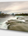 Niagara Falls Goat Island View - Oversized Beach Canvas Artwork