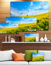 Lone Tree in Blooming Cozla Park - Contemporary Landscape Canvas Art