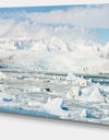 Vatnajokull Glacier in Iceland - Landscape Wall Art Canvas Print