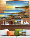 Sunset in Cala Violina Bay - Landscape Wall Art Canvas Print