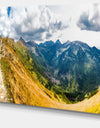 Low Tatras Hike Panorama - Landscape Wall Art Canvas Print