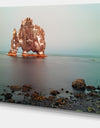 Rock Sea Symbol in Iceland - Extra Large Seashore Canvas Art